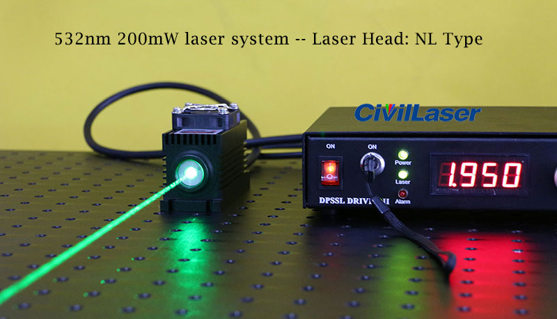 laser head type size